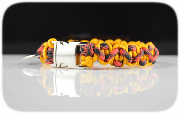 Paracord Halsband Small Wave
