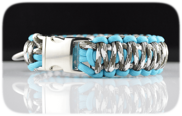 Paracord Halsband Double