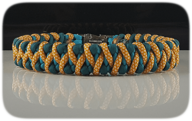 Paracord Halsband Fire