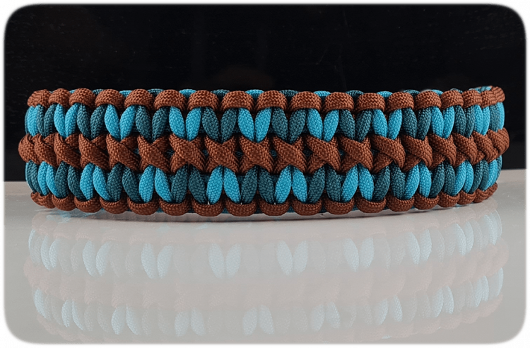Paracord Halsband Wide-Tri